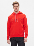Tommy Hilfiger Pluus Tommy Logo Hoody MW0MW11599 Punane Regular Fit