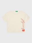 United Colors Of Benetton T-s&auml;rk 3096C10AO Beež Cropped Fit