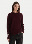 Patrizia Pepe Kampsun 2K0326/K293-M536 Bordoopunane Regular Fit