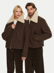 AMI Paris Kevad-s&uuml;gis jope HJK060.WV0049 Pruun Regular Fit