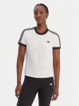 adidas T-s&auml;rk 3-Stripes KD3683 Valge Slim Fit
