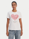 Desigual T-s&auml;rk 26SWTK06 Valge Regular Fit