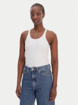 BOSS Top C_Epetite 50554664 Valge Slim Fit