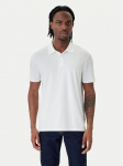 Calvin Klein Polo s&auml;rk Birdseye LV04LF208G Valge Regular Fit