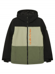 Quiksilver Lumelauajope Side Hit EQBTJ03195 Roheline Regular Fit
