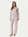 LAUREN RALPH LAUREN Pidžaama ILN92493 Roosa Relaxed Fit