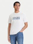 Jack & Jones T-s&auml;rk Fusion 12289880 Valge Regular Fit S