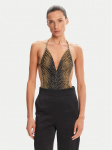 NORMA KAMALI Bodi Mio KK424XPL165302 Pruun Slim Fit