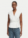 Marella S&auml;rkpluus Bazar 2613161162 Valge Regular Fit