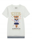 Guess Igap&auml;evane kleit K6RK11 KAD74 Valge Regular Fit