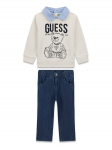 Guess Komplekti kuuluvad pluus ja riidest p&uuml;ksid N6RG06 K82T0 V&auml;rviline Regular Fit