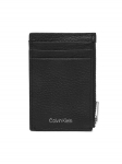 Calvin Klein Kaardihoidik Foil Emboss N/S Zip Card Case LV04D1244G Must