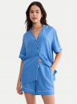 Triumph Pidžaamas&auml;rk Boyfriend 10227193 Sinine Regular Fit