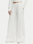Tommy Jeans Dressip&uuml;ksid Metallic Logo DW0DW22735 Valge Wide Leg