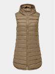 ONLY Carmakoma Varrukateta jakk Melody 15295929 Pruun Regular Fit