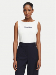 Tommy Hilfiger T-s&auml;rk Classic WW0WW50948 Valge Relaxed Fit