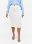 Zizzi Teksaselik J10771A Valge Regular Fit