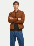 Jack & Jones Tehisnahast jope Rocky 12147218 Pruun Regular Fit