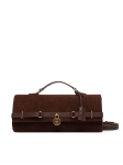 Tommy Hilfiger K&auml;ekott American Icon Clutch Suede AW0AW19515 Pruun