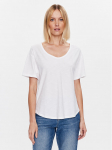 United Colors Of Benetton T-s&auml;rk 3BVXD1033 Valge Relaxed Fit