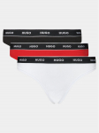 HUGO Stringide komplekt Triplet Thong 50480150 V&auml;rviline