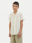 Jack & Jones Junior S&auml;rk Luke 12277304 Valge Relaxed Fit