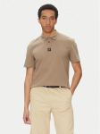 HUGO Polo s&auml;rk Deabono_D 50517638 Pruun Regular Fit