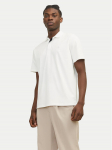 Jack & Jones Polo s&auml;rk Crodney 12251180 Valge Regular Fit