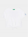 United Colors Of Benetton T-s&auml;rk 3096C10BU Valge Regular Fit