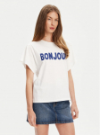 United Colors Of Benetton T-s&auml;rk 3LNSD109Z Valge Relaxed Fit XL