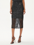 Fracomina Midiseelik FQ24SG2001W707N6 Must Regular Fit