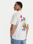 RVCA T-s&auml;rk Cutship EVYZT00287 Valge Relaxed Fit