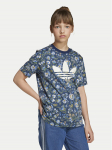 adidas T-s&auml;rk Liberty London JV7818 Tumesinine Loose Fit
