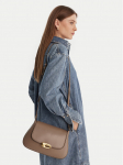 Calvin Klein K&auml;ekott Hardware Flap Meidum Crossbody LV04F3401G Beež