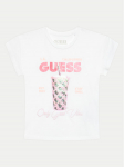 Guess T-s&auml;rk K4GI24 K6YW4 Valge Regular Fit