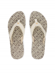 Tommy Hilfiger Varbavahesandaalid Monogram Mid Wedge Sandal FW0FW09419 Kreemjas