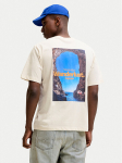 Jack & Jones T-s&auml;rk Riviera 12295161 Valge Regular Fit