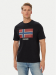 Napapijri T-s&auml;rk S-Flag Tiki Ss NP0A8A6I9411 Must Regular Fit