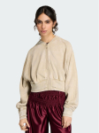 adidas Pluus Sst Double Layered Cropped Track Top KT2228 Beež Regular Fit