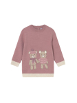 Mayoral Kootud kleit 2911 Roosa Relaxed Fit