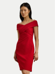 LAUREN RALPH LAUREN Kokteilikleit 253936390009 Punane Slim Fit