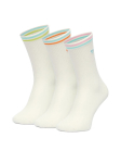 Roxy Pikad sokid CEO_BR_ROXY_2032_W_AW26 (3 PACK) Valge