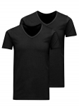 Jack & Jones T-s&auml;rkide komplekt Basic 12133914 Must Slim Fit