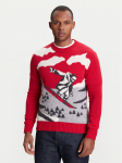 United Colors Of Benetton Kampsun 1244K108R Punane Regular Fit