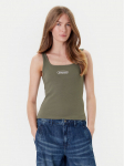Guess Jeans Top W5YP35 KA0H1 Khakiv&auml;rviline Regular Fit