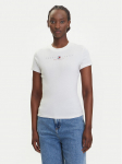 Tommy Jeans T-s&auml;rk Linear DW0DW21422 Ekr&uuml;&uuml;v&auml;rv Slim Fit