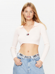 Tommy Jeans Kampsun DW0DW14950 Roosa Slim Fit M