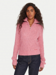 Tommy Jeans Kampsun DW0DW21686 Roosa Relaxed Fit