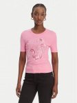 Versace Jeans Couture T-s&auml;rk 80HAHE01 CJ02E Roosa Slim Fit