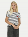 ONLY T-s&auml;rk Heart 15318959 Valge Regular Fit